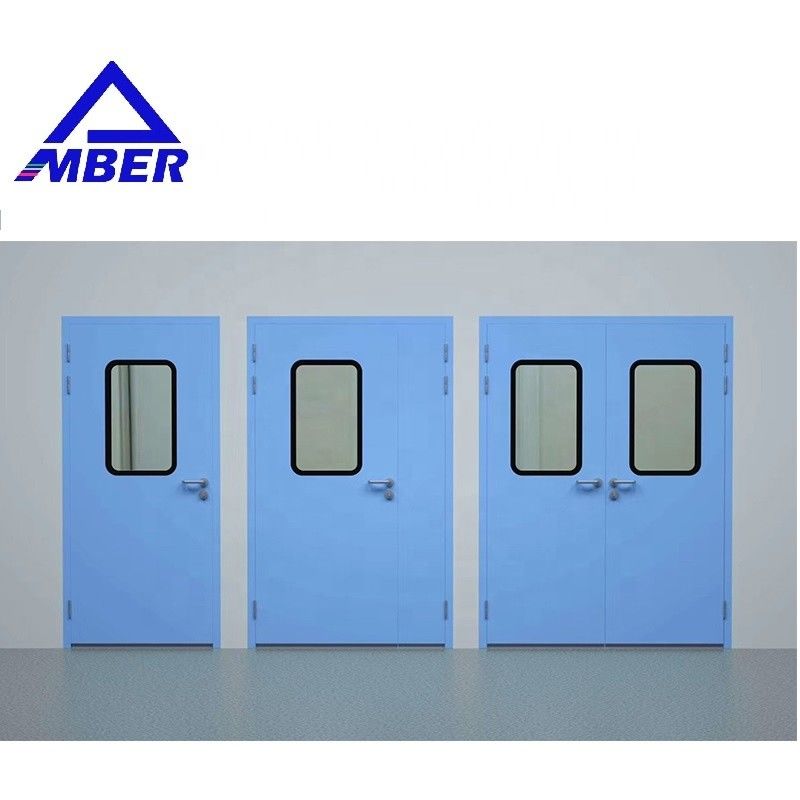 Porta farmaceutica automatica di alluminio 1.0mm della stanza pulita per il laboratorio dell'ospedale