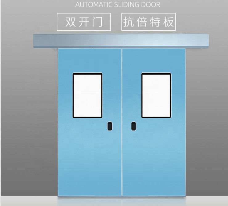 Porta medica d'acciaio della stanza pulita delle porte di Grey Laboratory Clean Room Sliding