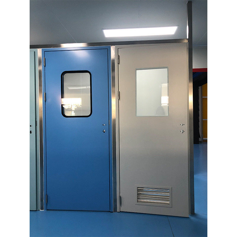 Porte a prova di fuoco di sicurezza di acciaio inossidabile 900*2100m per il laboratorio della fabbrica dell'alimento