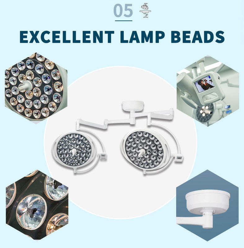tipo integrale di funzionamento Shadowless chirurgico di riflessione della lampada della luce LED di 50Hz 60Hz LED