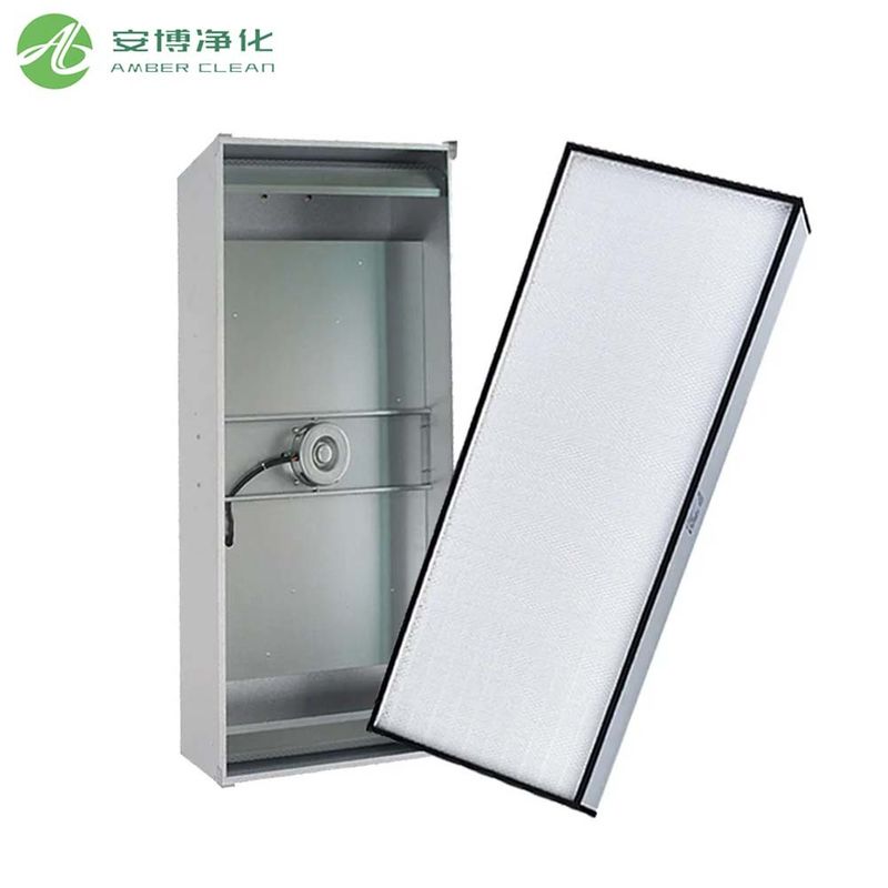 AMBER FFU-1500 ISO 14644 Unità ventilatore filtro HEPA in acciaio zincato
