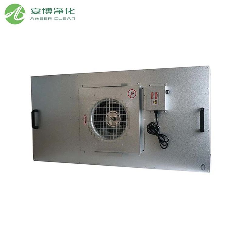 500m3/h 210Pa unità di filtro per ventilatori per ambienti puliti con dimensioni esterne 575*575*230mm