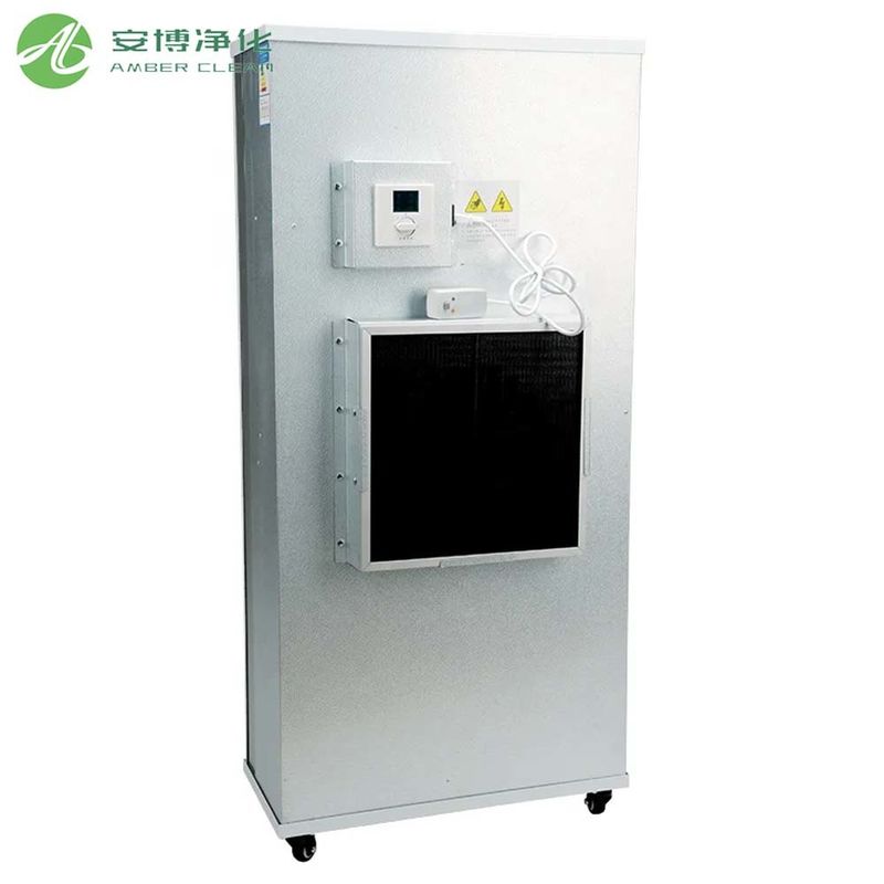 Unità di filtro per ventilatori in acciaio galvanizzato AC 380V/50HZ con filtro HEPA