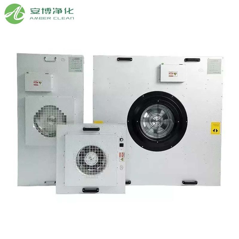 Unità di filtro per ventilatori in acciaio galvanizzato AC 380V/50HZ con filtro HEPA