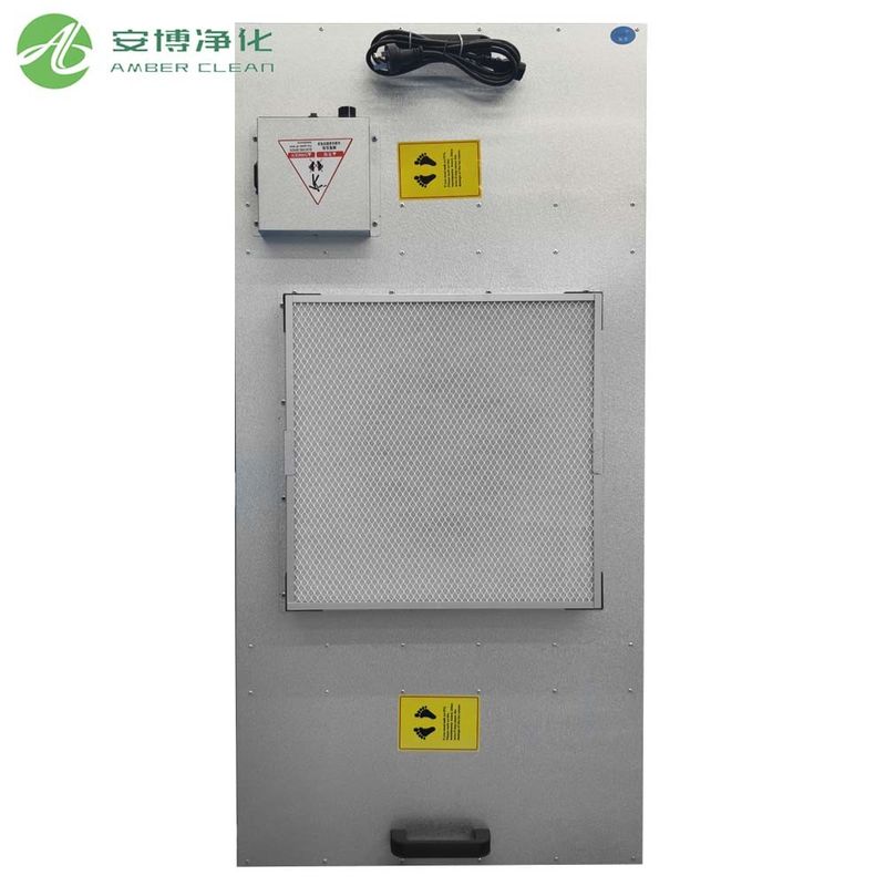 Unità di filtro per ventilatori FFU in acciaio galvanizzato a misura personalizzata con filtro HEPA