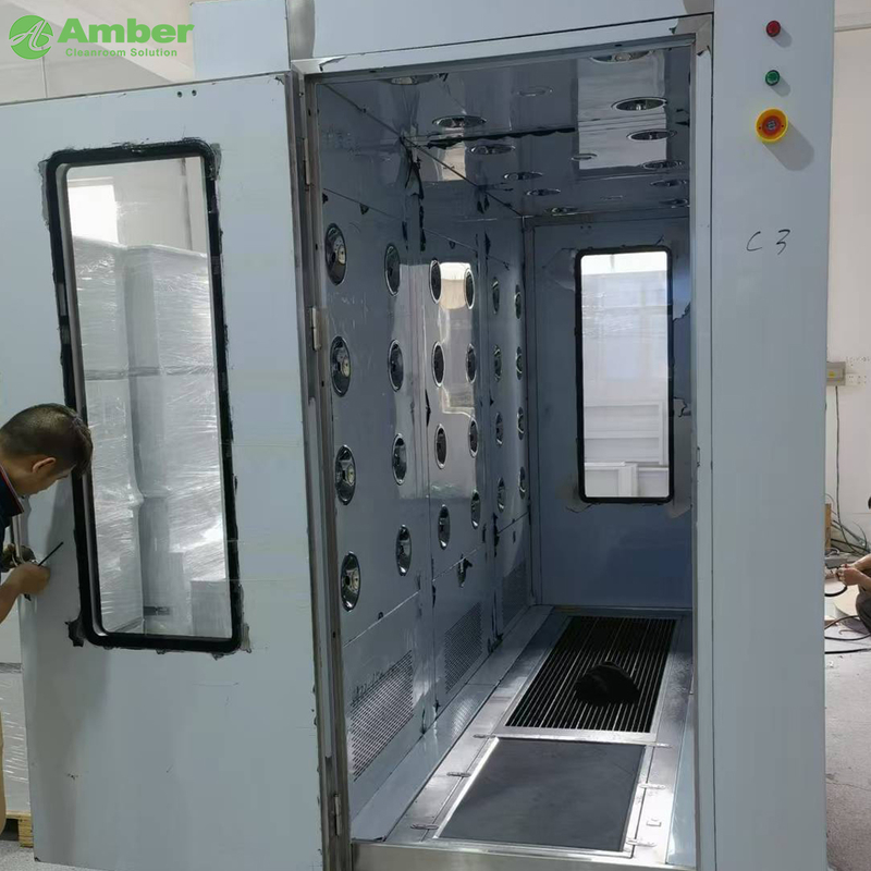 Doccia ad aria con macchina per la pulizia delle suole per ospedali può prolungare la durata dei filtri