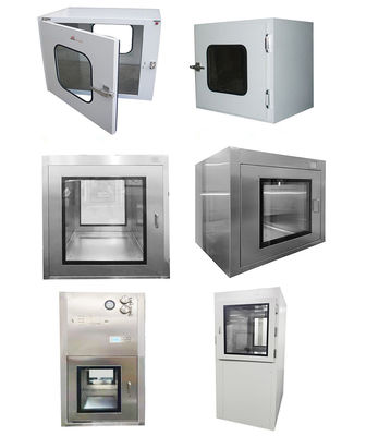 Passaggio laminare del locale senza polvere del flusso d'aria della scatola di passaggio di acciaio inossidabile SUS201 GMP tramite la scatola
