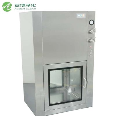 Scatola di passaggio della doccia ad aria a controllo automatico con lampada UV