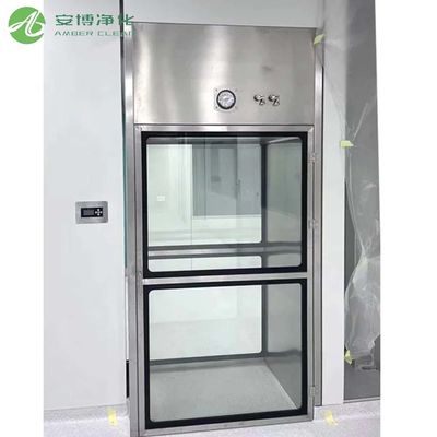 AMBER SUS304 Passbox Doccia d'aria dinamica con interblocco meccanico 760*690*720mm